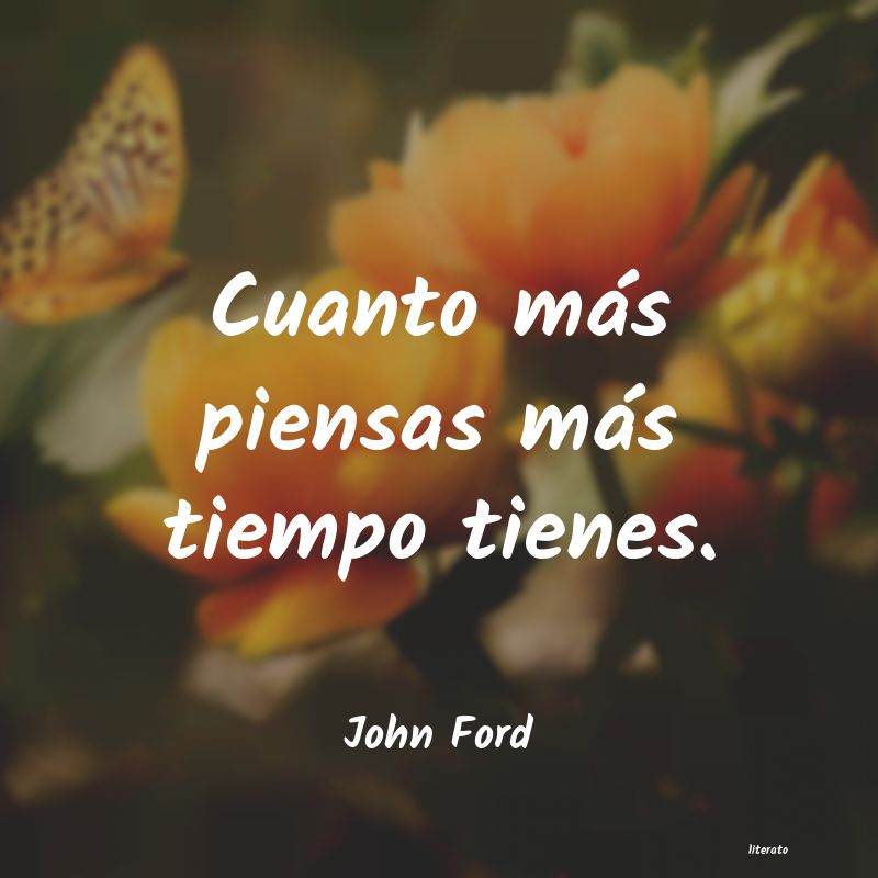 Frases de John Ford