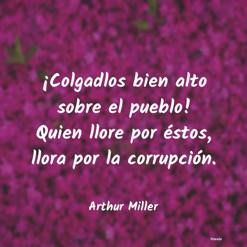 frases de Arthur Miller