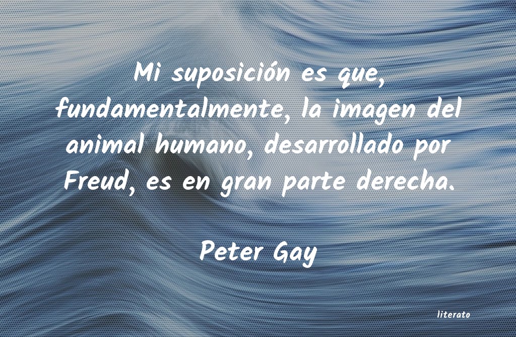 Frases de Peter Gay