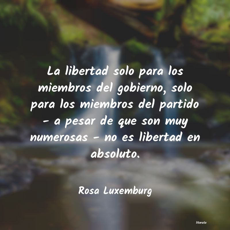 Frases de Rosa Luxemburg