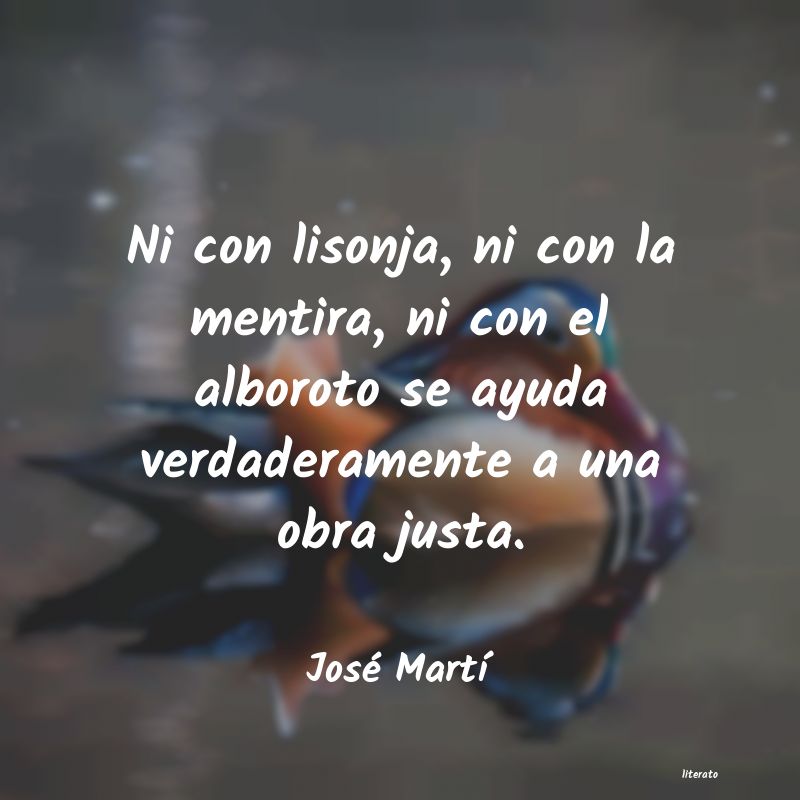 Frases de José Martí