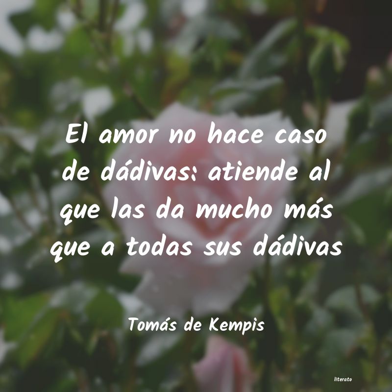 Frases de Tomás de Kempis