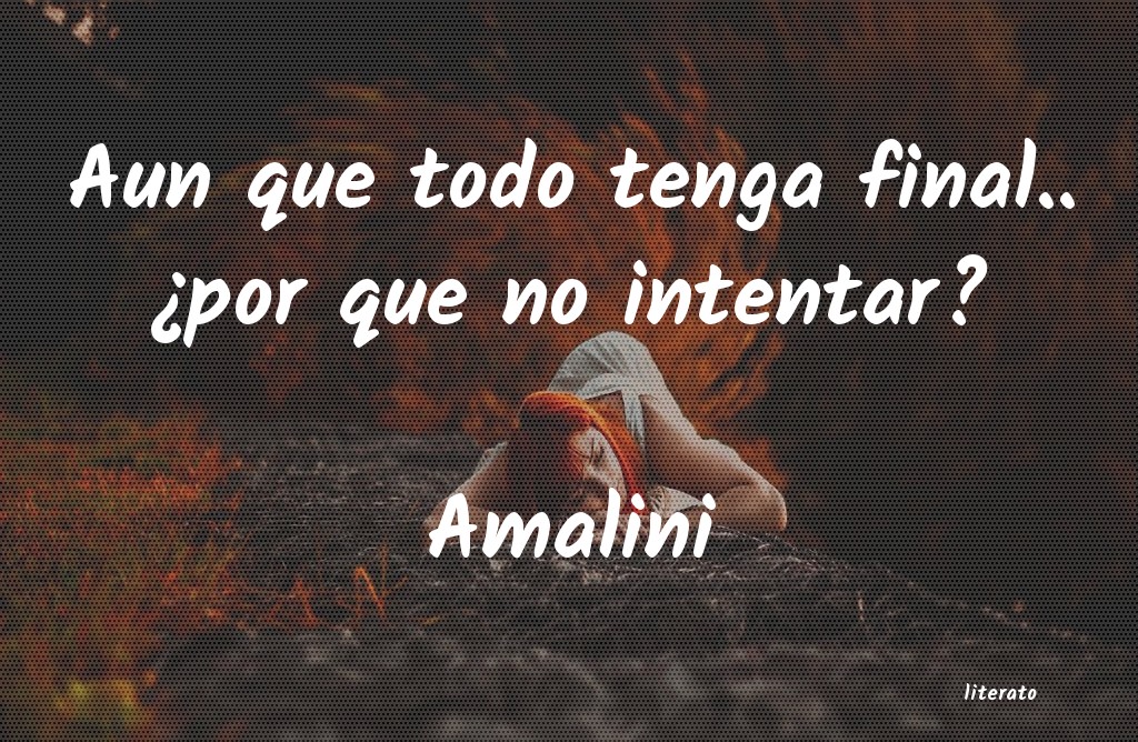 Frases de Amalini