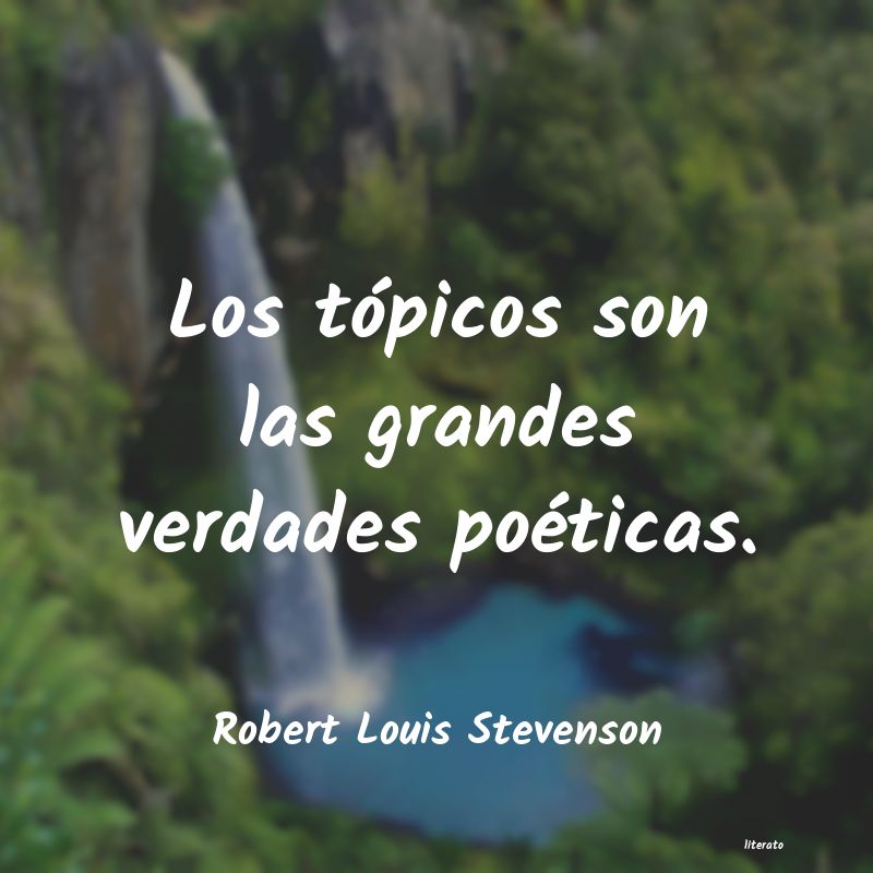 Frases de Robert Louis Stevenson