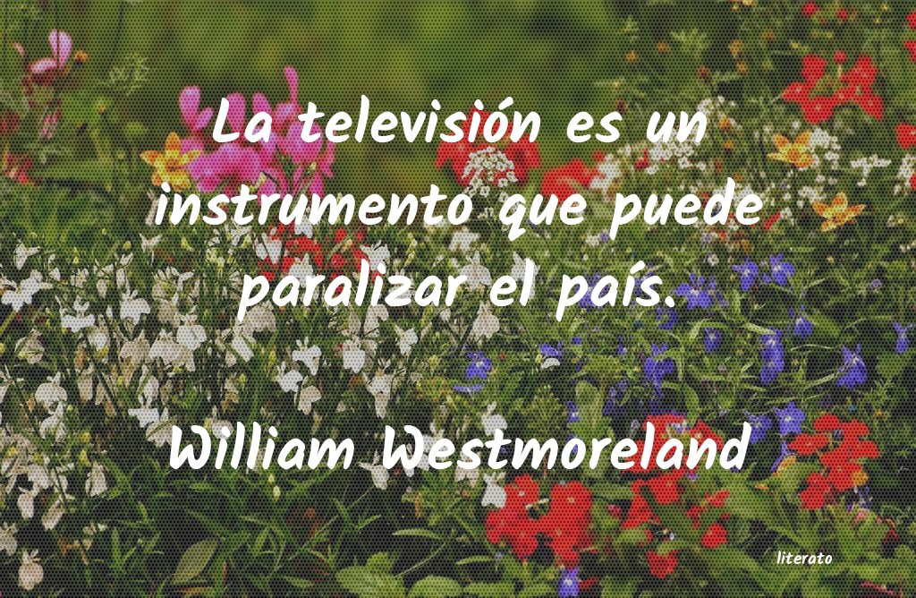 Frases de William Westmoreland
