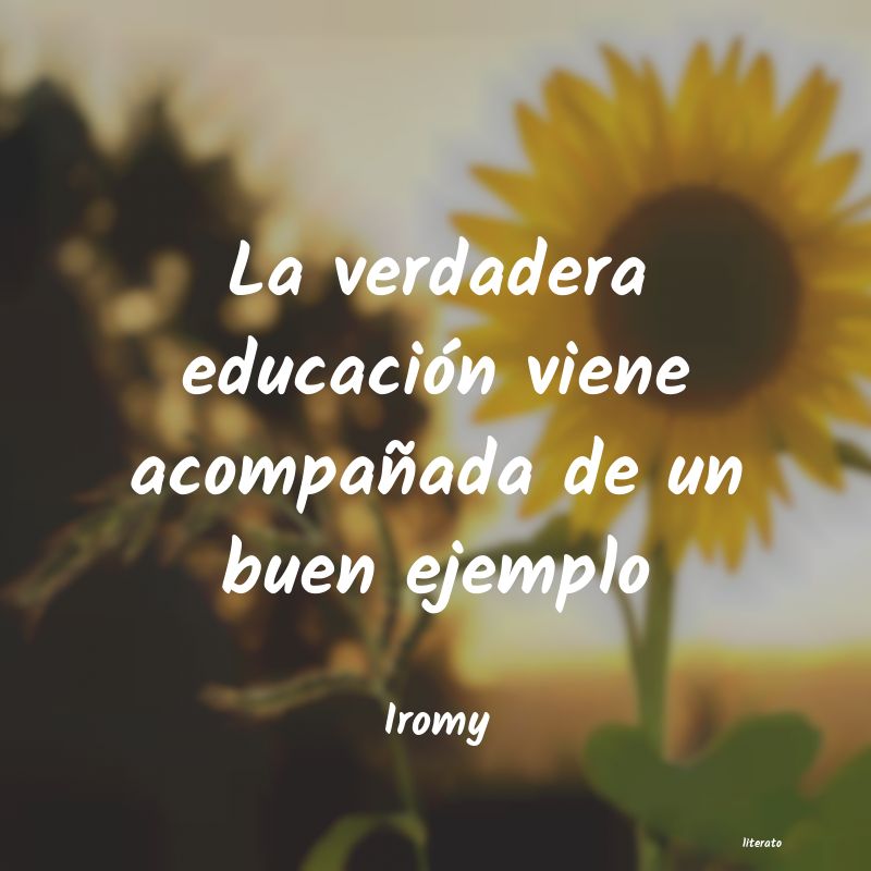 Frases de Iromy