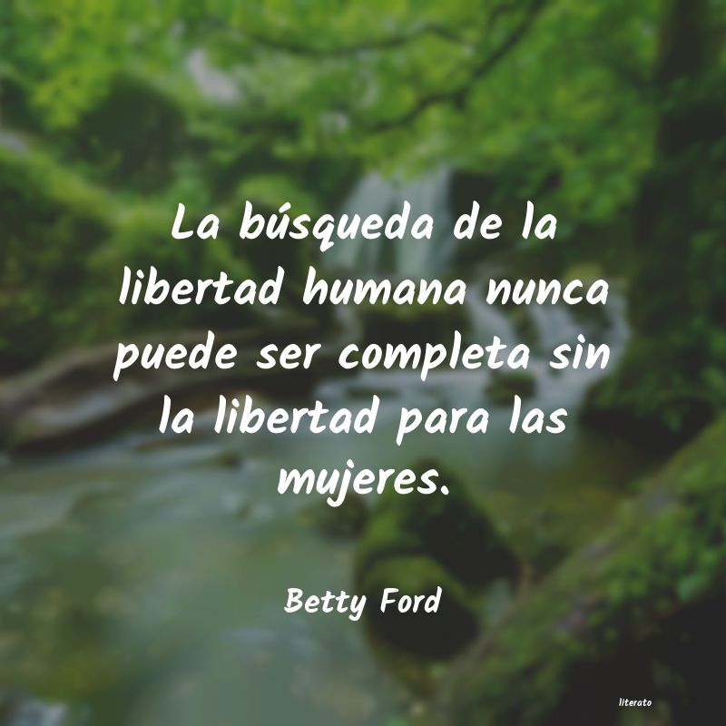 frases de Betty Ford