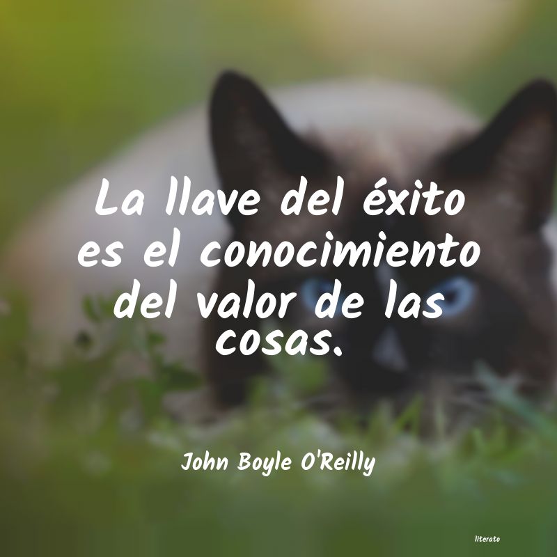 Frases de John Boyle O'Reilly