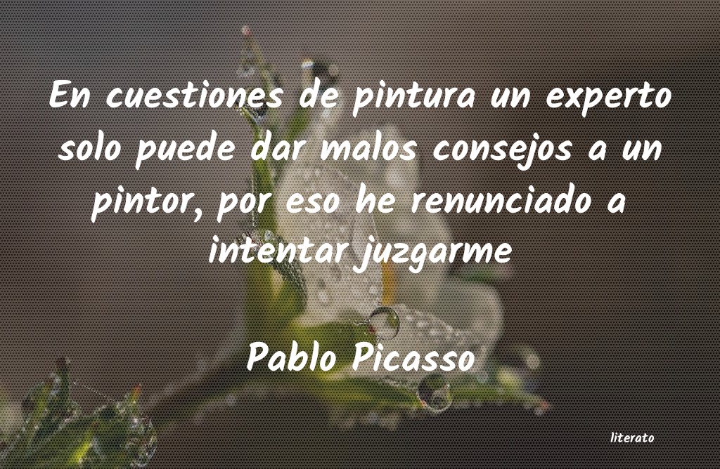 frases de Pablo Picasso