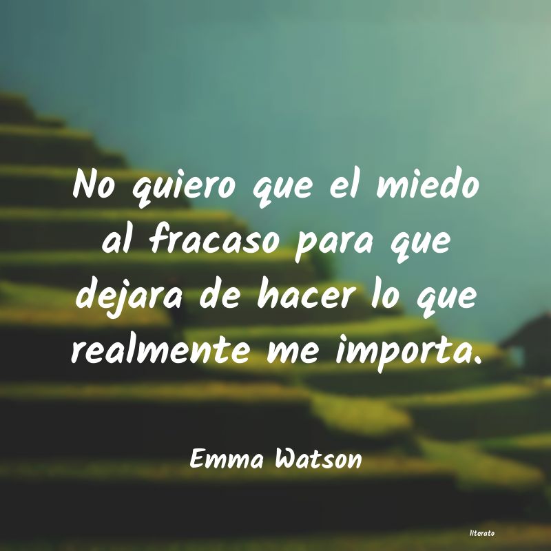 Frases de Emma Watson