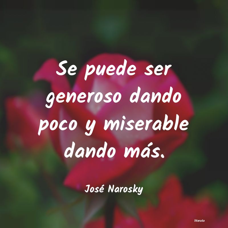 frases de JosÃ© Narosky