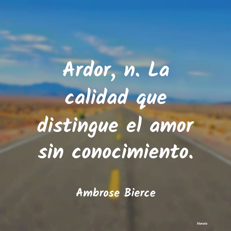 frases de Ambrose Bierce