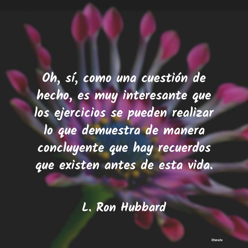 Frases de L. Ron Hubbard