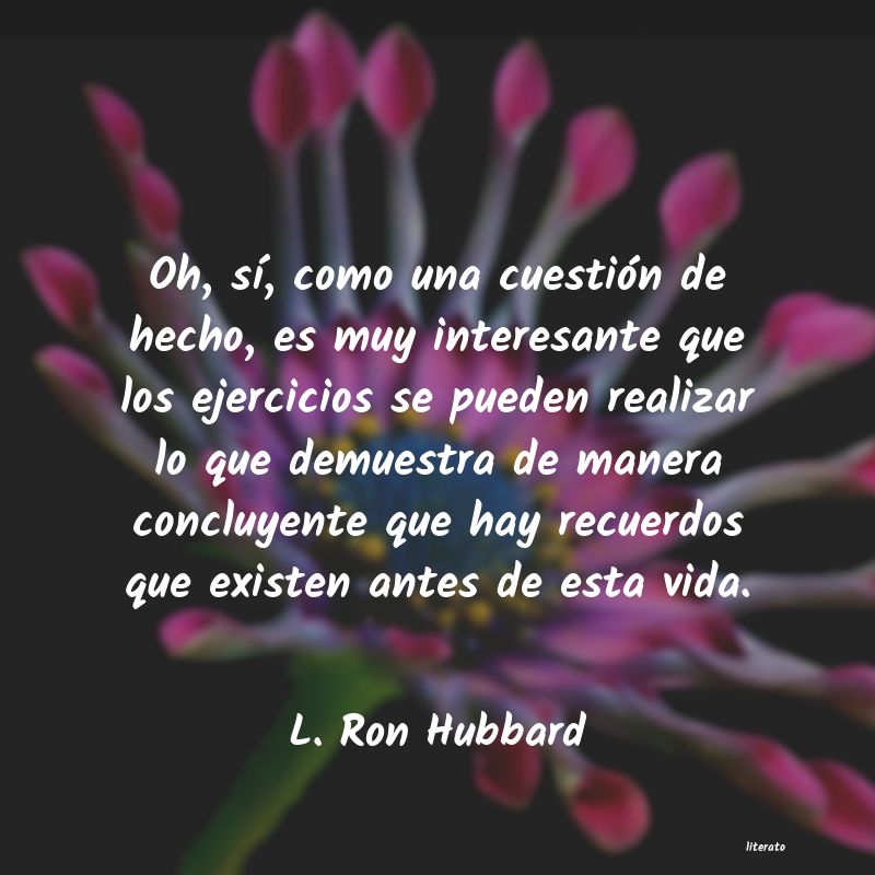 frases de L. Ron Hubbard