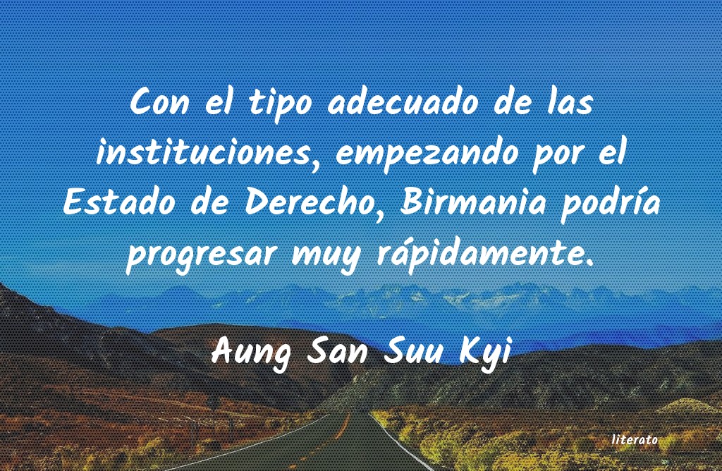 Frases de Aung San Suu Kyi