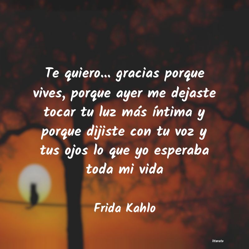 Frases de Frida Kahlo