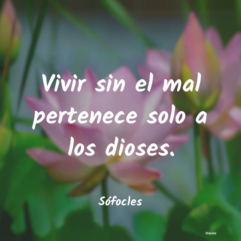 frases de Sófocles