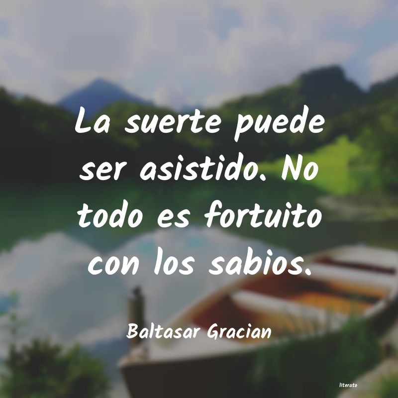 Frases de Baltasar Gracian