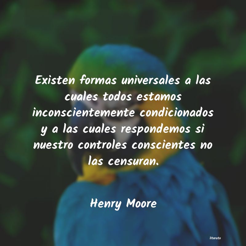 frases de Henry Moore
