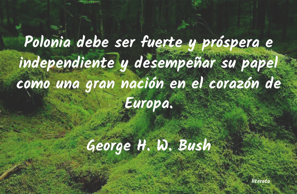 Frases de George H. W. Bush