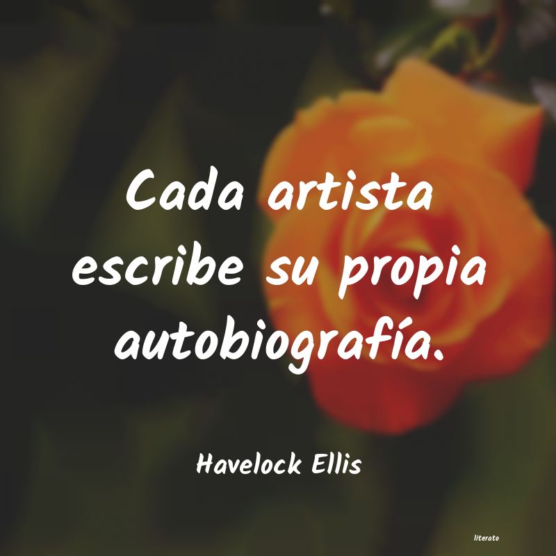 frases de Havelock Ellis
