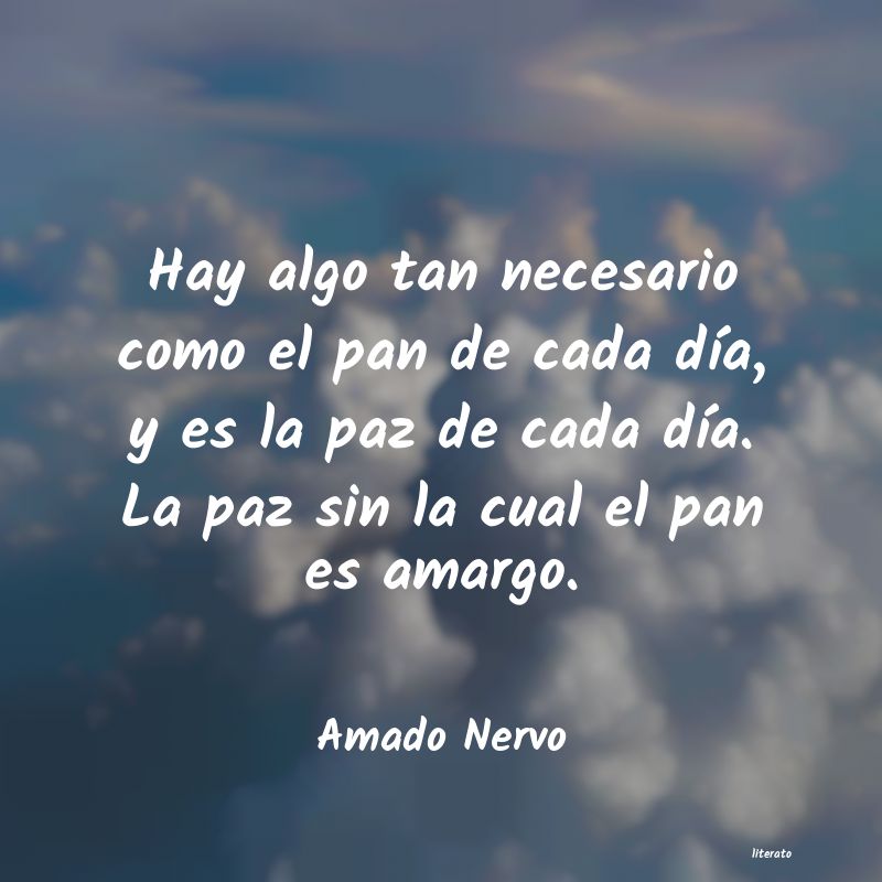 Frases de Amado Nervo