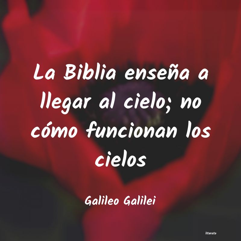 frases de Galileo Galilei