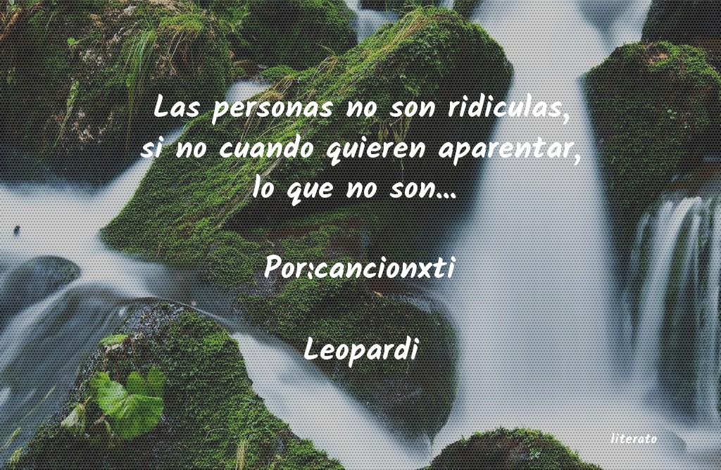 Frases de Leopardi