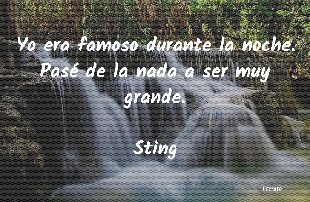 frases de Sting