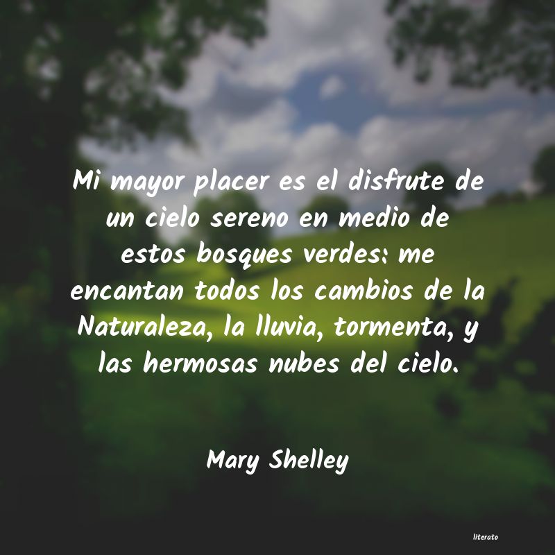 Frases de Mary Shelley