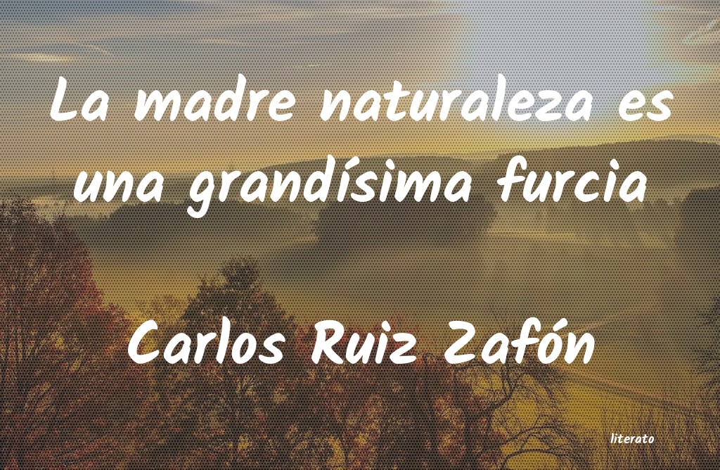 frases de Carlos Ruiz Zafón