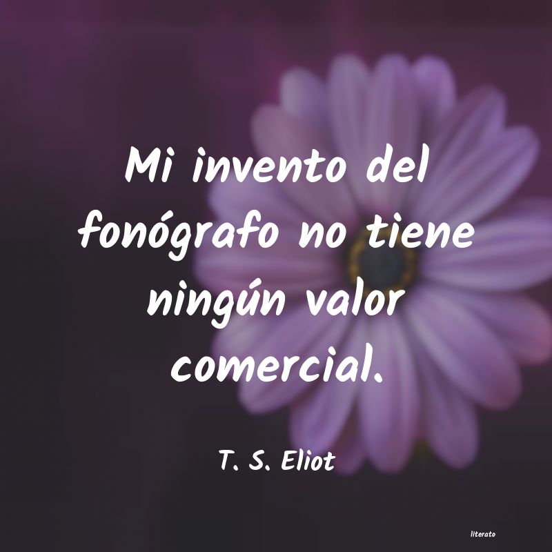 frases de T. S. Eliot