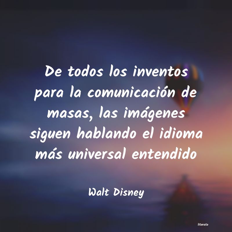 frases de Walt Disney