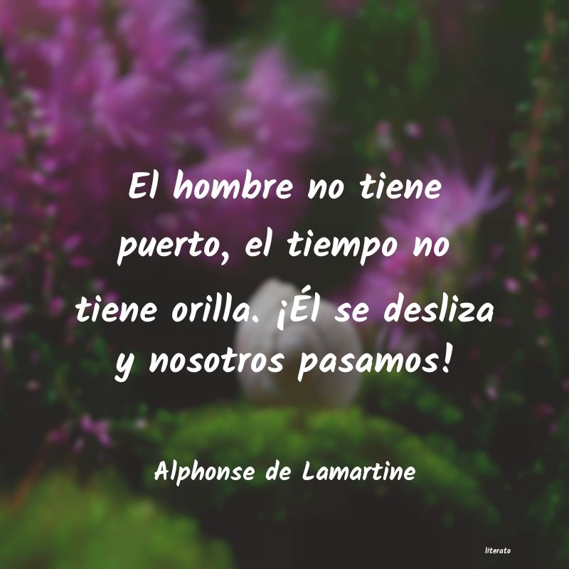 Frases de Alphonse de Lamartine