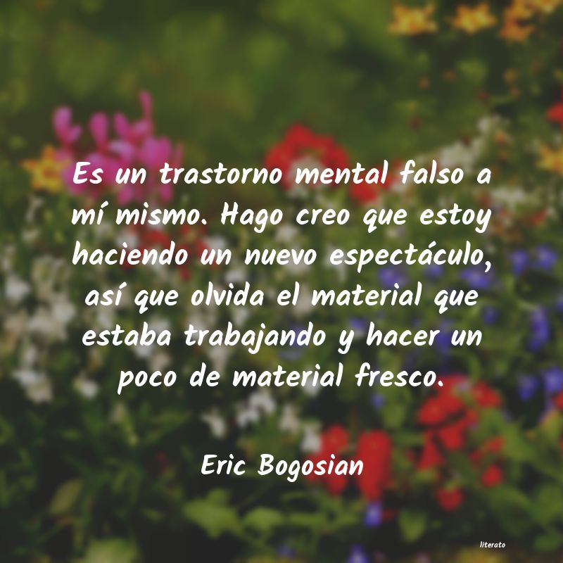 frases de Eric Bogosian