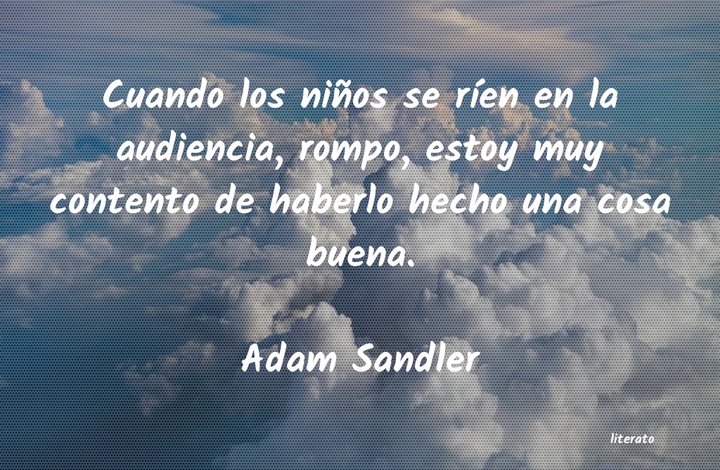 Frases de Adam Sandler