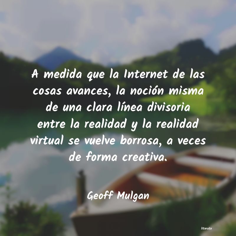 Frases de Geoff Mulgan