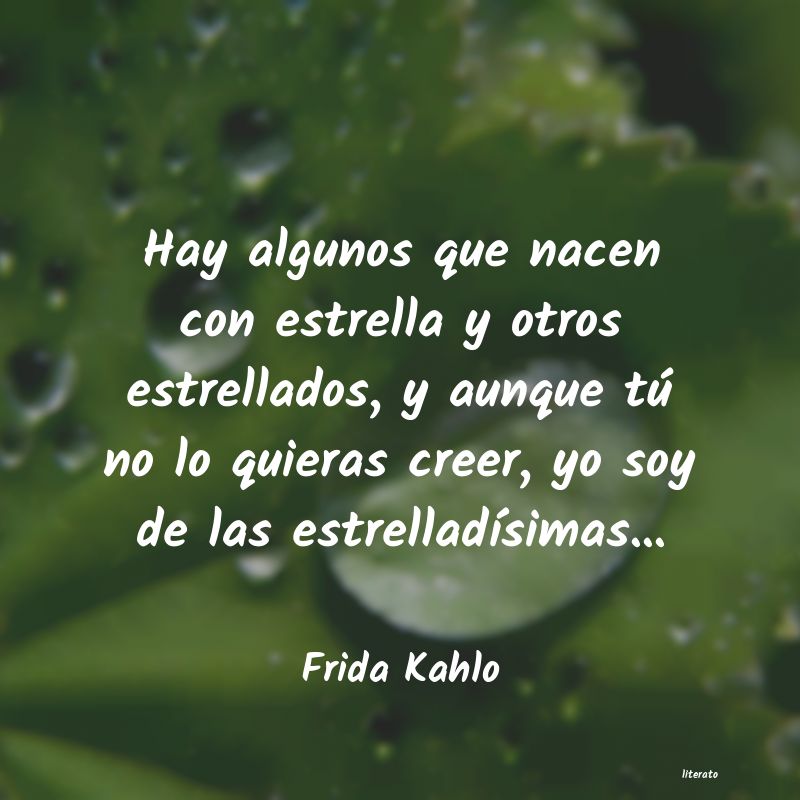 Frases de Frida Kahlo