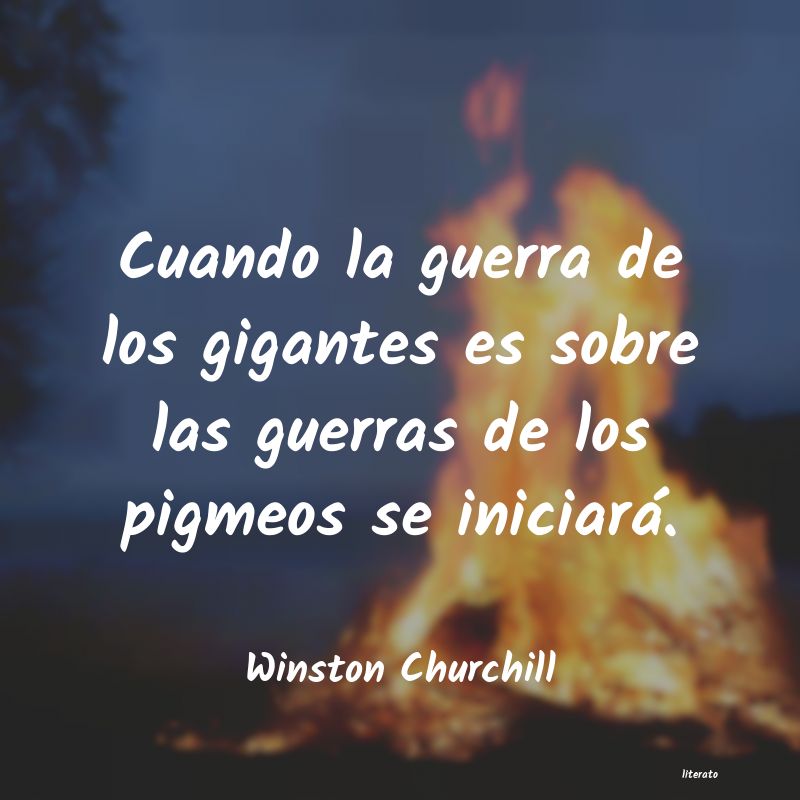 frases de Winston Churchill