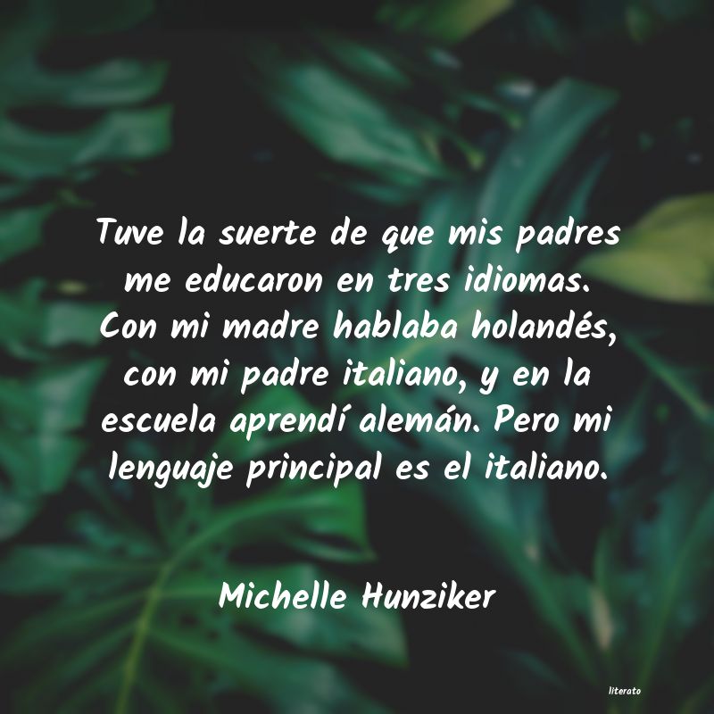 Frases de Michelle Hunziker