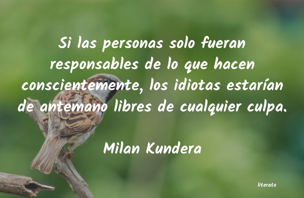 Frases de Milan Kundera