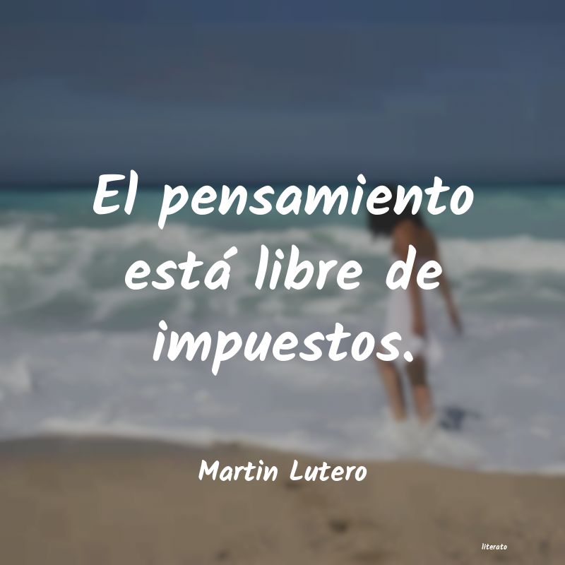 Frases de Martin Lutero