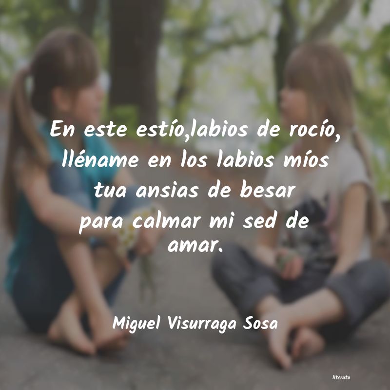 frases de Miguel Visurraga Sosa