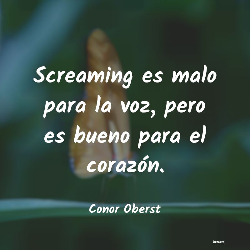 frases de Conor Oberst