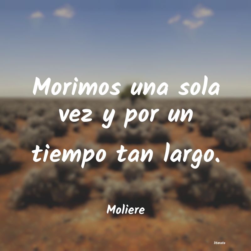 Frases de Moliere