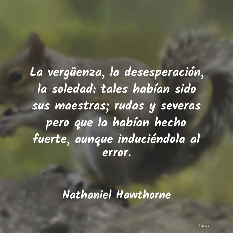 Frases de Nathaniel Hawthorne