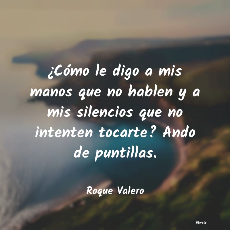 Frases de Roque Valero