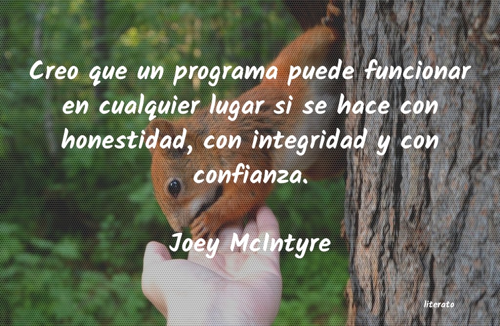 frases de Joey McIntyre