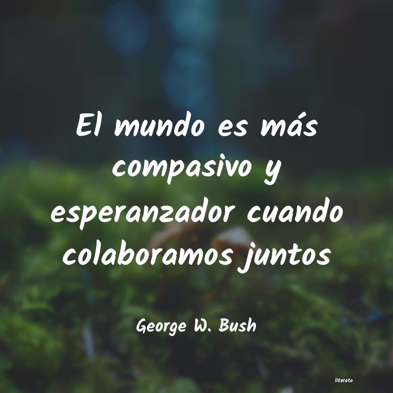 frases de George W. Bush