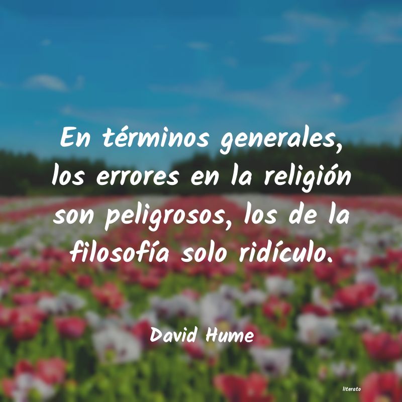 Frases de David Hume